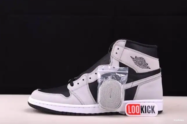 Cheap Grey Air Retro Light High Smoke 1 Jordan Black White 555088-035 0617